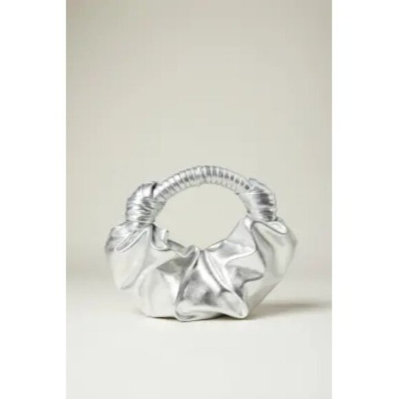 V-126. SIMONMILLER Lopsy Bag in Silver - Picture 1 of 1